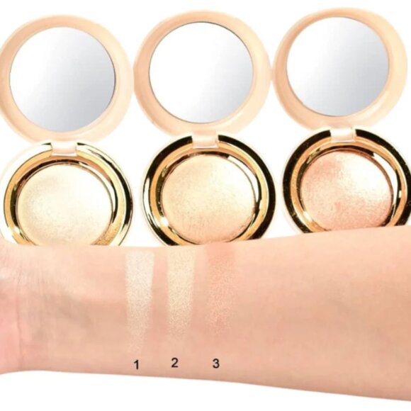 KEVIN & COCO HIGH SHINE & SILKY TOUCH Highlighter - BAKED SILKY HIGHLIGHTS - Picture 3 of 10